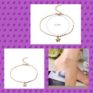 Chain Ankle Bracelet Foot Sandy Beach